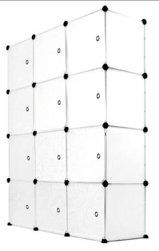 Work-It! Modular Cube Storage Organizer (Set of 12)BH #MOWI4003 • MFR #WI-4003   - Lot 446