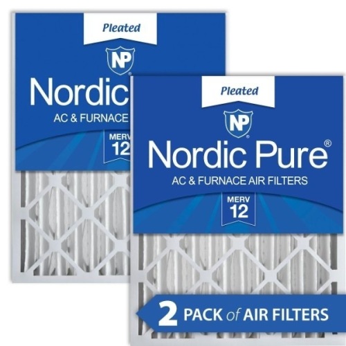 NordicPure Furnace Air Filters (20x20x4) - Lot 3365