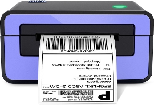 POLONO Label Printer - 150mm/s 4x6 Thermal Label Printer, Commercial Direct Thermal Label Maker, Compatible with Amazon, Ebay, Etsy, Shopify and FedEx, One Click Setup on Windows and Mac - Lot 3407
