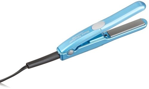 BaBylissPRO Nano Titanium ½” Mini Straightening Iron/Flat Iron Great for Travel or Quick Touch ups - Lot 3431