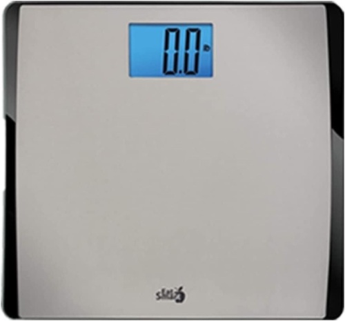 Eat Smart Precision 550 Pound Extra-High Capacity Digital Bathroom Scale with Extra-Wide Platform , Stainless - Lot 3543