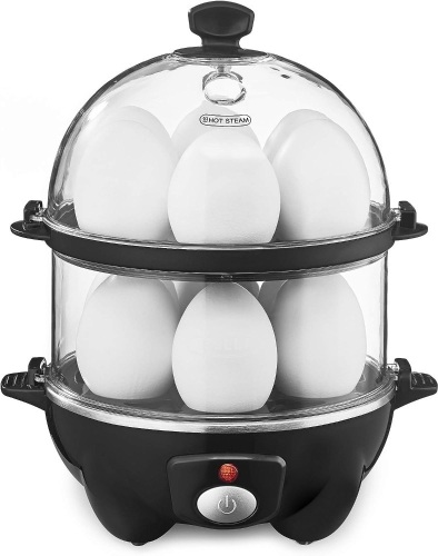 BELLA Double Tier Egg Cooker, Boiler, Rapid Maker & Poacher - Lot 3551