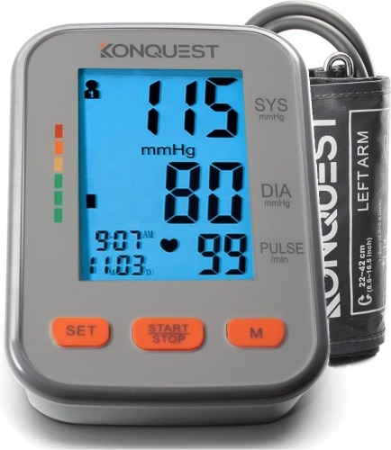 Konquest Automatic Upper Arm Blood Pressure Monitor,  - Lot 3554