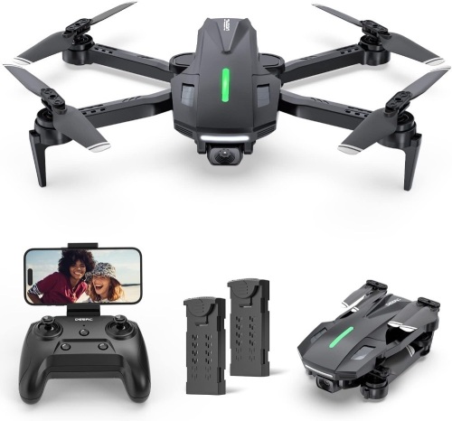 DEERC Drone with Camera, D70 - Lot 3455