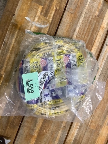 Romex NMB 12/2 50 FT - Lot 3559