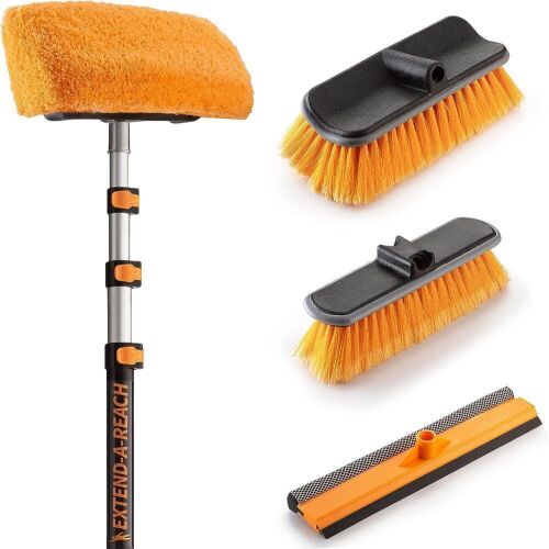 Extend-A-Reach High Reach Brush Kit with 30' Extension Pole  - Lot 230