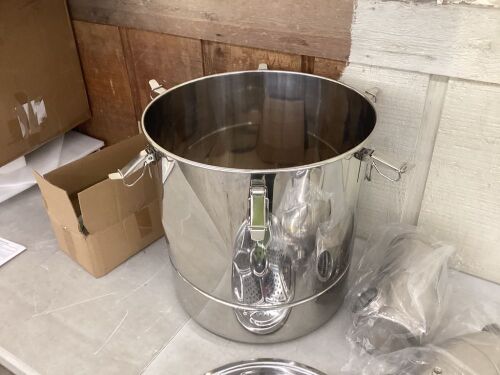 Stainless Steel Distiller - Dent in Side  - Lot 674