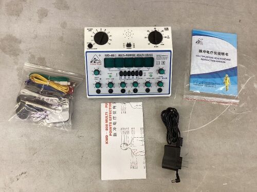 6 Channel Output Patch Massager Machine  - Lot 735