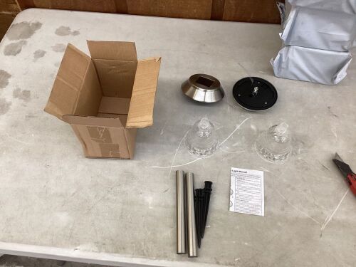 Lot of (4) Solar Lights, Set of 2  - Lot 606