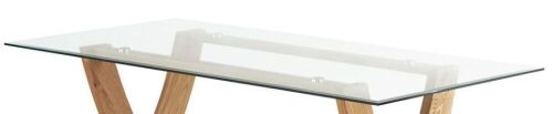 Reflection Glass Table Top 6' x 3'  - Lot 110