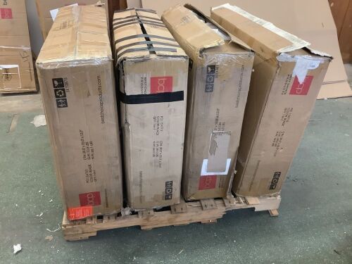 Lot of (4) Futons - Uninspected, Open Box  - Lot 128