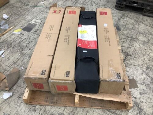 Lot of (4) Pop Up Canopies - Uninspected, Open Box  - Lot 317