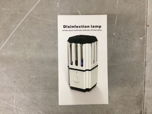 Case of (60) Portable UV Disinfection Lamps  - Lot 276