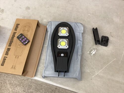 Lot of (2) Solar Induction Wall Lamp  - Lot 283