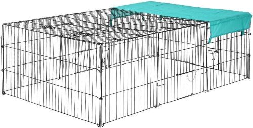 Large Metal Chicken Coop  - Lot 286