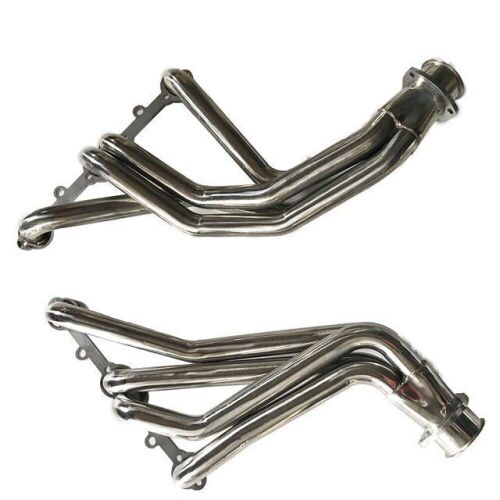 Exhaust Manifold 1.25" / 3" Header for 63-76 Chevy 283 302 305 307 327 350 400 - Lot 70