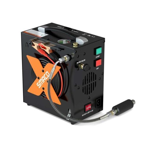 SMACO HEAP 1 PCP Air Compressor, 4500psi Portable High-Pressure Air Compressor for Filling - Lot 29