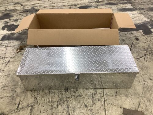 Tuffiom Aluminum Tool Box - Dented Corner - Lot 66