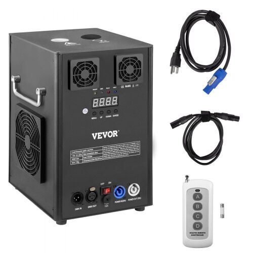VEVOR 500W Stage Lighting Effect Machine with Wireless Remote Control, Smart DMX Control  - Lot 60