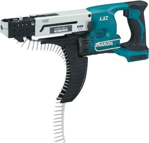Makita XRF02Z 18V LXT Lithium-Ion Cordless Autofeed Screwdriver 3.6 x 18.8 x 7.3 inchesno battery - Lot 123
