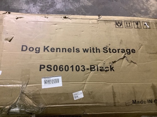 Dog Kennel With Storage 47.2X 26.8 X 7.7 - Lot 214