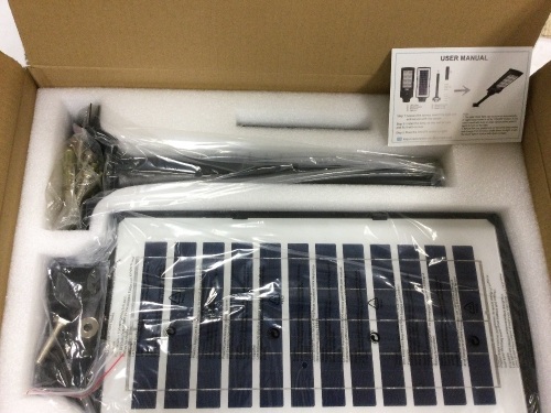 Solar Street Light 21.1*15.7*5.1 Inch - Lot 150