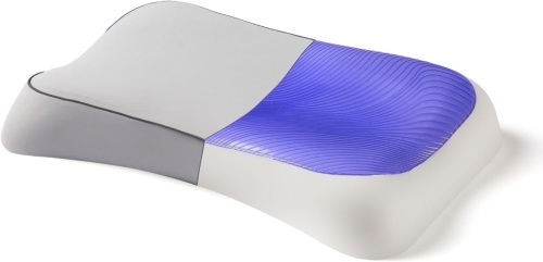 4R Cooling Gel Ergonomic Soft Pillow - Memory Foam Bed Pillows for Sleeping Standard Size Cervical Pillow  - Lot 156