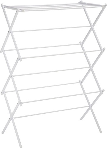 Amazon Basics Foldable Laundry Rack for Air Drying Clothing 28.7X15X41 in - Lot 271