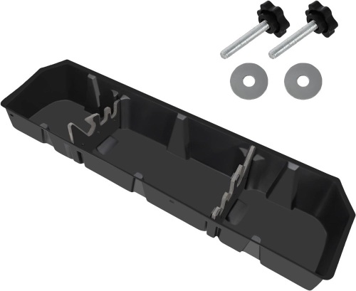 Daume Upgraded Under Seat Storage Box Fit For 2015 2016 2017 2018 2019 2020 2021 2022 2023 15 16 17 18 19 20 21 22 23 Ford F150 SuperCrew Cab & Crew Cab 12"D x 55"W x 9.8"H - Lot 25