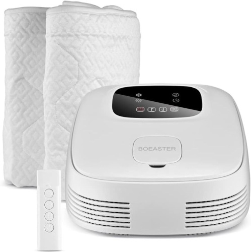 Cooling & Heating Mattress Pad for Bed, Mattress Chilled Heated Pad Electric Water Cooler Warmer Mattress Topper System, Adjustable Water Temperature 54°F-140°F, for Hot Sleeper and Night Sweat - Lot 371