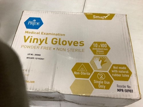 Vinyl gloves - Lot 252