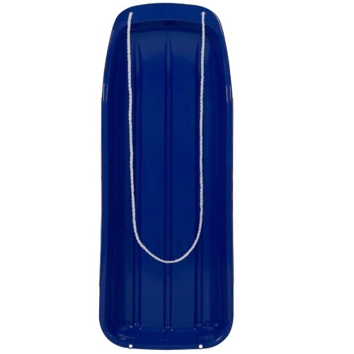 48in Kids Toboggan Snow Sled Board w/ Pull Rope, Curved Edges - Lot 300