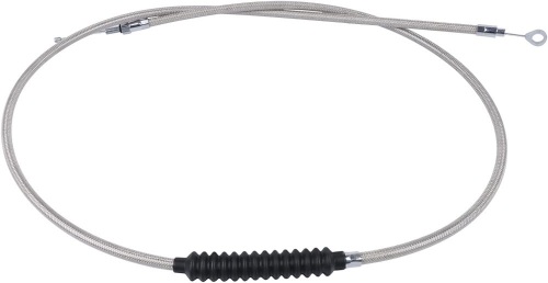 Worldmotop 63" 67“ 71" 75” 79" Throttle Cable Compatible with Harley Iron XL 883 1200 Dyna Softail Fat Boy Heritage Road King Throttle Clutch Cable Wire(75”) - Lot 485