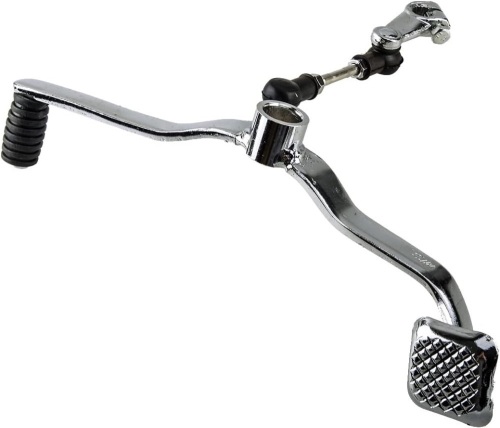 Motorcycle Metal Gear Shift Lever Shifter Pedal Assembly Refit Foot Rest Bracket Stand - Lot 497