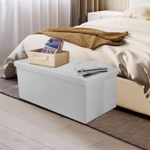 Folding Storage Ottoman Bench 78 X 40 X 14.5cm - Lot 117