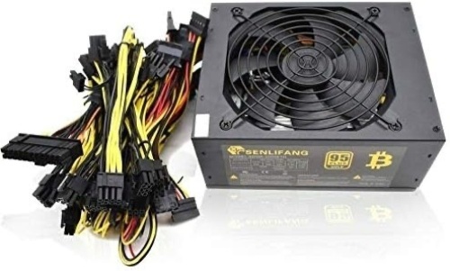 2000W 180-260V ATX Mining Bitcoin Power Supply 95% High Efficiency for Ethereum ETH S9 S7 L3 8GPU Cards Support Max - Lot 3711