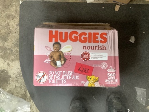 Huggies Baby Wipes 10 Pack - Lot 3747