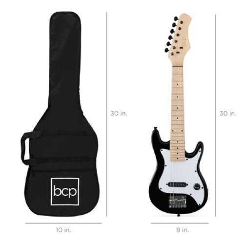 Kids Electric Guitar Beginner Starter Kit w/ 5W Amplifier - 30 in - Lot 3812
