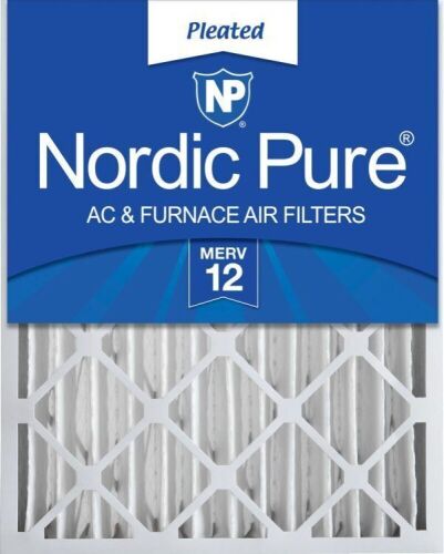 20x20x4 (3 5/8) Pleated MERV 12 Air Filters - Lot 3886