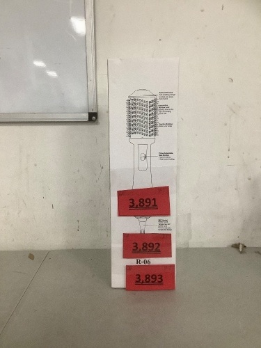 Hot Air Hair brush - Lot 3891