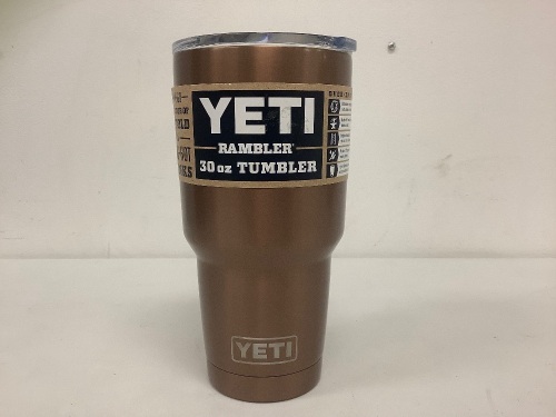 YETI Tumbler, E-Comm Return, Broken Lid - Lot 186