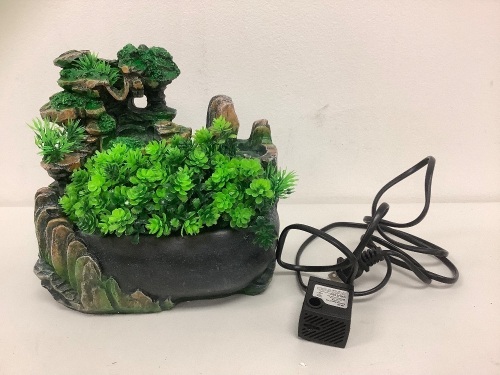 Tabletop Water Fountain, E-Comm Return - Lot 191
