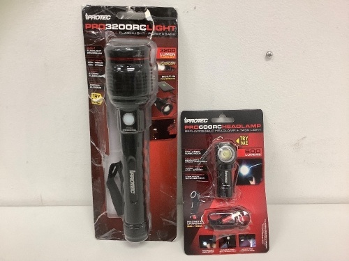Lot of (2) Lights, E-Comm Return - Lot 234