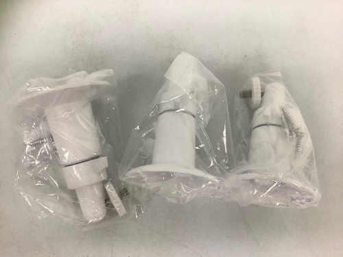 Lot of (4) Adjustable Wall Mounts for Security Camera, Appears new, Sold as is - Lot 344