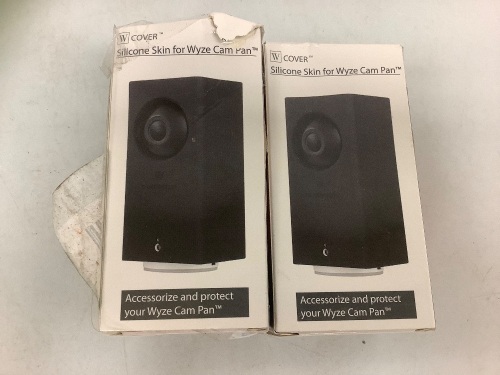Lot of (2) Silicone Skin for Wyze Cam Pan, Appears New, Sold as is - Lot 367