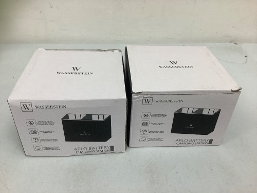 Lot of (2) Arlo Battery Charger, Appears New, Sold as is - Lot 372