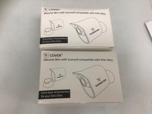 Lot of (2) Silicone Skin w/ Sunroof for Arlo Ultra, Appears New, Sold as is - Lot 378