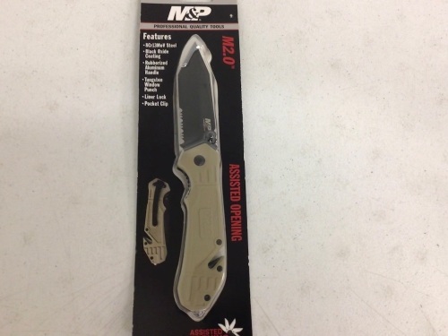 M&P M2.0 Folding Knife, E-Commerce Return, Sold as is - Lot 116