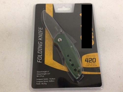 Folding Knife, E-Commerce Return, Sold as is - Lot 122