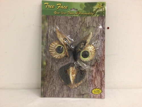 Owl Tree Face, E-Commerce Return, Sold as is - Lot 123